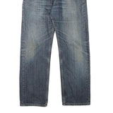 LEVI'S 505 Mens Jeans Blue Regular Straight Denim Medium W34 L30 Classic Fit