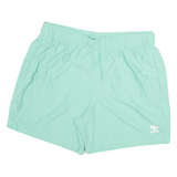 ADIDAS Mens Shorts Green Casual XL W35 Sport Lightweight Polyester Blend