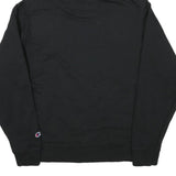 CHAMPION Mens Black Full Zip Hoodie M Casual Sweatshirt Cotton Blend
