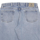 WRANGLER Mens Denim Blue Casual Shorts 2XL W36 Cotton Blend Classic Fit