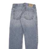 LEVI'S Womens Regular Blue Straight Denim Light W26 L27 Zip Cotton Blend Jeans
