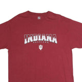 RED OAK Mens Red Indiana Hoosiers Graphic T-Shirt XL Short Sleeve Crew Neck