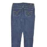 LEVI'S Womens Slim Blue Denim Slim Jeans W27 L28 Classic Cotton Blend Zip