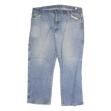 DICKIES Mens Jeans Blue Regular Straight Denim Light W42 L32 Casual Workwear