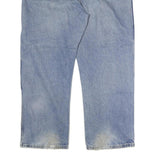 DICKIES Mens Jeans Blue Regular Straight Denim Light W42 L32 Casual Workwear