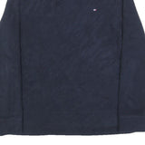 TOMMY HILFIGER Womens Navy Plain Roll Neck Basic Knit Jumper S Casual Warm