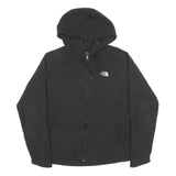 THE NORTH FACE Womens Black Hoodie Jacket XL Polyester Blend Zip Outdoor Casual