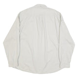 CALVIN KLEIN JEANS Mens White Cotton Shirt XL Classic Button-Down Casual