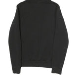 PUMA Womens Black Hoodie UK 8 Classic Logo Pullover Cotton Blend Sweater