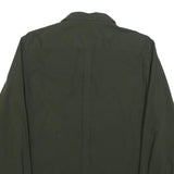 DKNY Mens Green Shirt L Cotton Classic Button Shirt Long Sleeve
