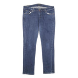 LEVI'S 524 Too Superlow Womens Jeans Blue Relaxed Straight Denim Medium W34 L30