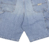 CARHARTT Mens Denim Blue Casual Shorts L W34 Workwear Pocket Detail