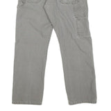 CARHARTT Mens Jeans Grey Regular Straight Denim Medium W32 L30 Utility Pocket