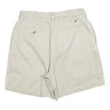 TOMMY HILFIGER Womens Shorts Beige Casual S W28 Cotton Blend Classic Fit