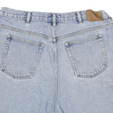 ROUTE 66 Womens Shorts Blue Casual Denim L W32 Relaxed Fit Cotton Blend