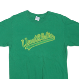 YAZBEK Mens Green Unathletic Cancun Graphic T-Shirt M Short Sleeve Crew Neck