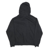 NIKE Womens Black Distinxion Printed Cotton Blend Pullover Hoodie L