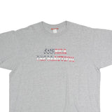 CELEBRATION NATION Mens Grey America The Beautiful Graphic T-Shirt XL Short