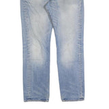 LEVI'S 501 Mens Jeans Blue Regular Straight Denim Light W32 L30 Classic Fit