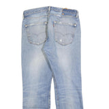 LEVI'S 501 Mens Jeans Blue Regular Straight Denim Light W32 L30 Classic Fit