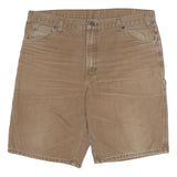 DICKIES Mens Shorts Beige Casual 2XL W36 Cotton Blend Workwear Relaxed Fit