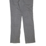 CARHARTT Mens Cotton Blend Grey Regular Straight Trousers W33 L32 Workwear