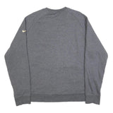 NIKE Mens Grey Colts Crew Neck XL Sweatshirt Cotton Blend Pullover Sportswear