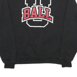 CHAMPION Mens Black Ball U Crew Neck M Cotton Blend Sweatshirt Casual Pullover