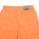 ST JOHNS BAY Womens Shorts Orange Casual S W28 Cotton Blend Comfortable Fit