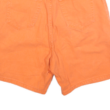 ST JOHNS BAY Womens Shorts Orange Casual S W28 Cotton Blend Comfortable Fit