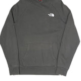 THE NORTH FACE Mens Black Hoodie M Cotton Blend Pullover Casual Outdoor Wear