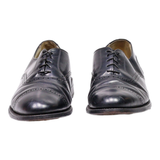 BOSTONIAN Brogue Shoes Black Leather Mens UK 10