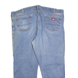 DICKIES Mens Blue Regular Fit Denim Jeans W50 L30 Zip Cotton Blend Comfort
