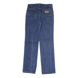 WRANGLER Mens Regular Fit Blue Denim Classic Jeans W30 L32 Zip Pocket