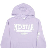 CHAMPION Mens Lilac Nexstar Pullover Hoodie M Cotton Blend Casual Comfort