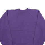 FRUIT OF THE LOOM Mens Purple University Of Whistler Canada Crew Neck XL