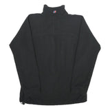 BERGHAUS Womens Black Outdoor Jacket M Polyester Zip Plain Small Logo