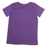 CARHARTT Womens Purple T-Shirt L Short Sleeve Crew Neck Pocket Cotton Casual