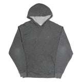 CHAMPION Mens Grey Pullover Hoodie M Classic Comfort Cotton Blend Casual Wear
