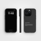 Plant-based phone case | Black, Join the good fight - PLNTPRTCT™ - Up to 3m Drop Protection