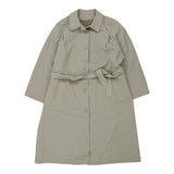Vintage Unbranded Trench Coat - XL Beige Polyester