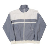 Vintage Christian Dior Jacket - Large Blue Polyester Blend