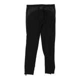 Vintage Versace Jeans Couture Skinny Trousers - 28W UK 8 Black Cotton Blend