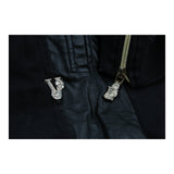 Vintage Versace Jeans Couture Skinny Trousers - 28W UK 8 Black Cotton Blend