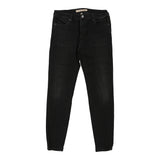 Vintage black Low Rise Burberry Brit Jeans - womens 31" waist