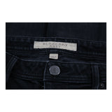 Vintage black Low Rise Burberry Brit Jeans - womens 31" waist