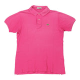 Vintage pink Lacoste Polo Shirt - mens large