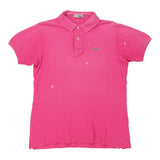 Vintage pink Lacoste Polo Shirt - mens large