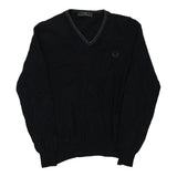 Vintage navy Fred Perry Jumper - mens large
