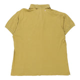 Vintage yellow Lacoste Polo Shirt - mens x-large